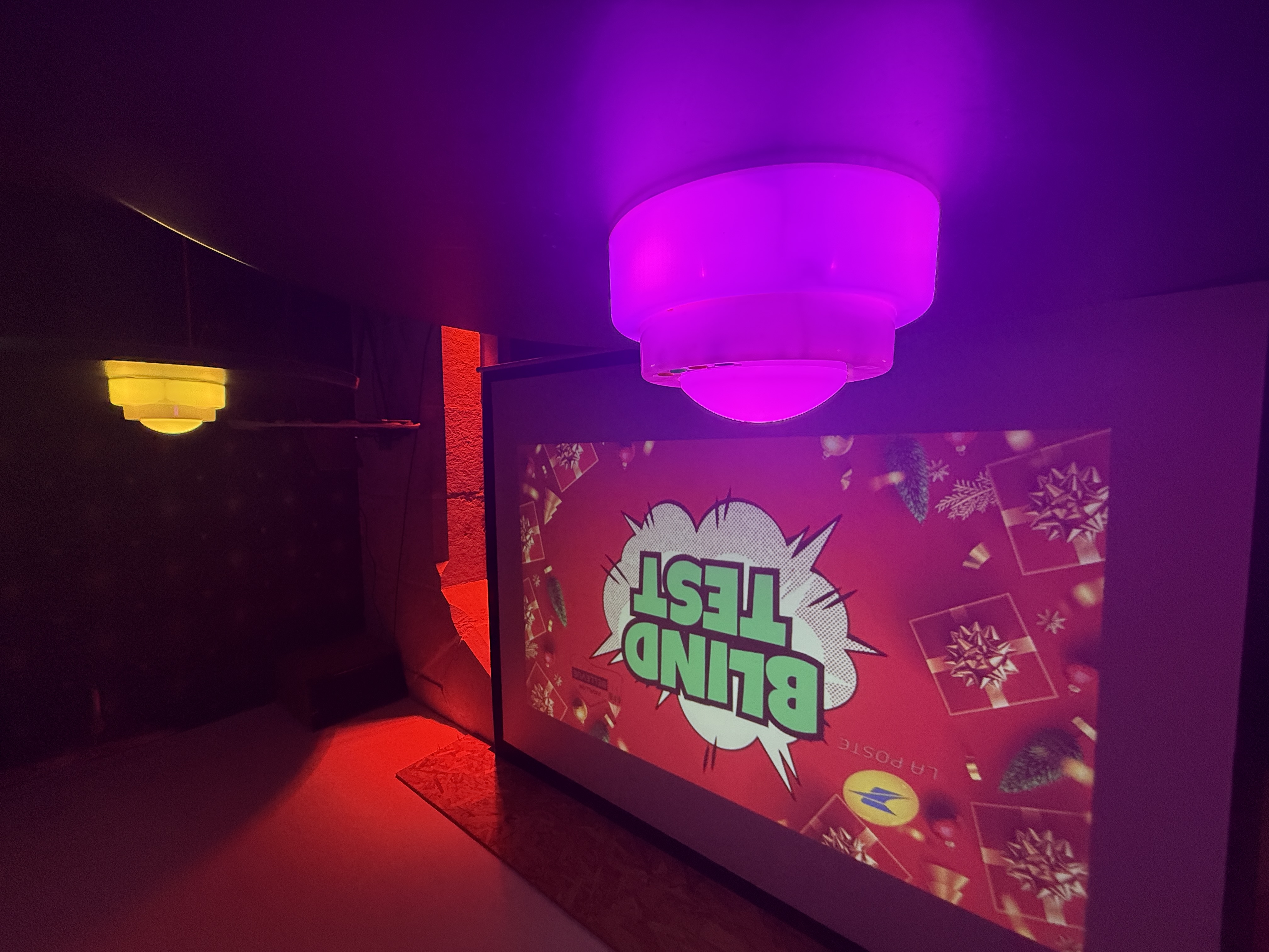 Animation blind test buzzer et vidéoprojecteur